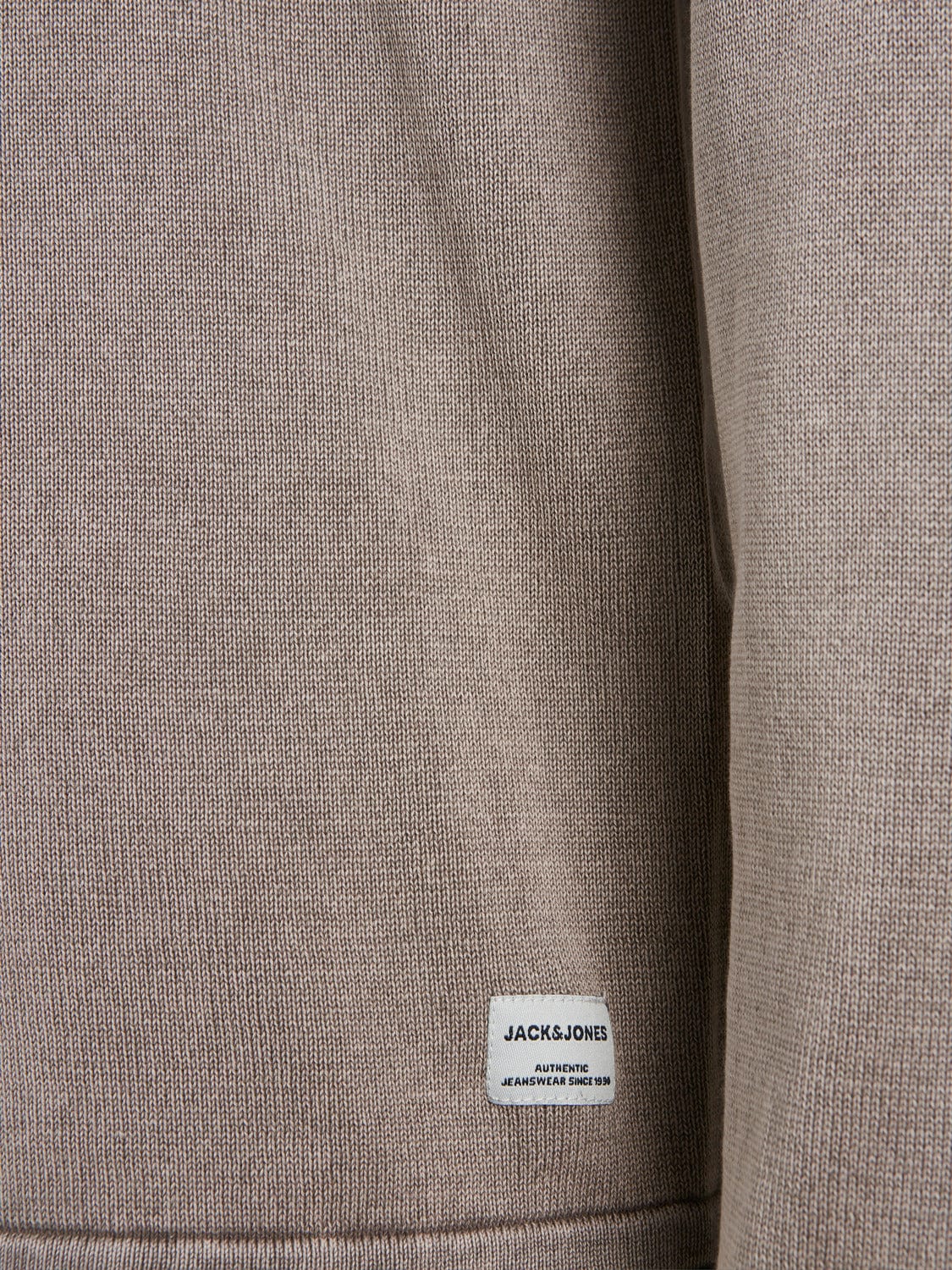 Jersey punto fino marrón - JJELEO